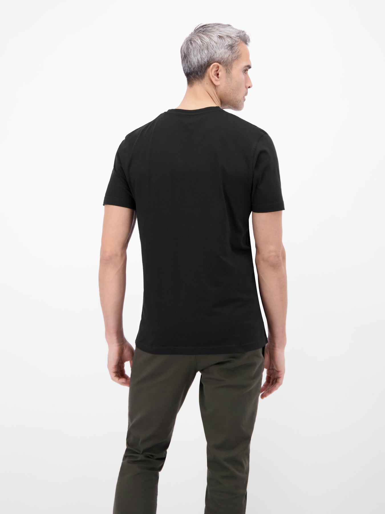 Doppelpack Herren T-Shirt, V-Neck in Premium Baumwollqualität