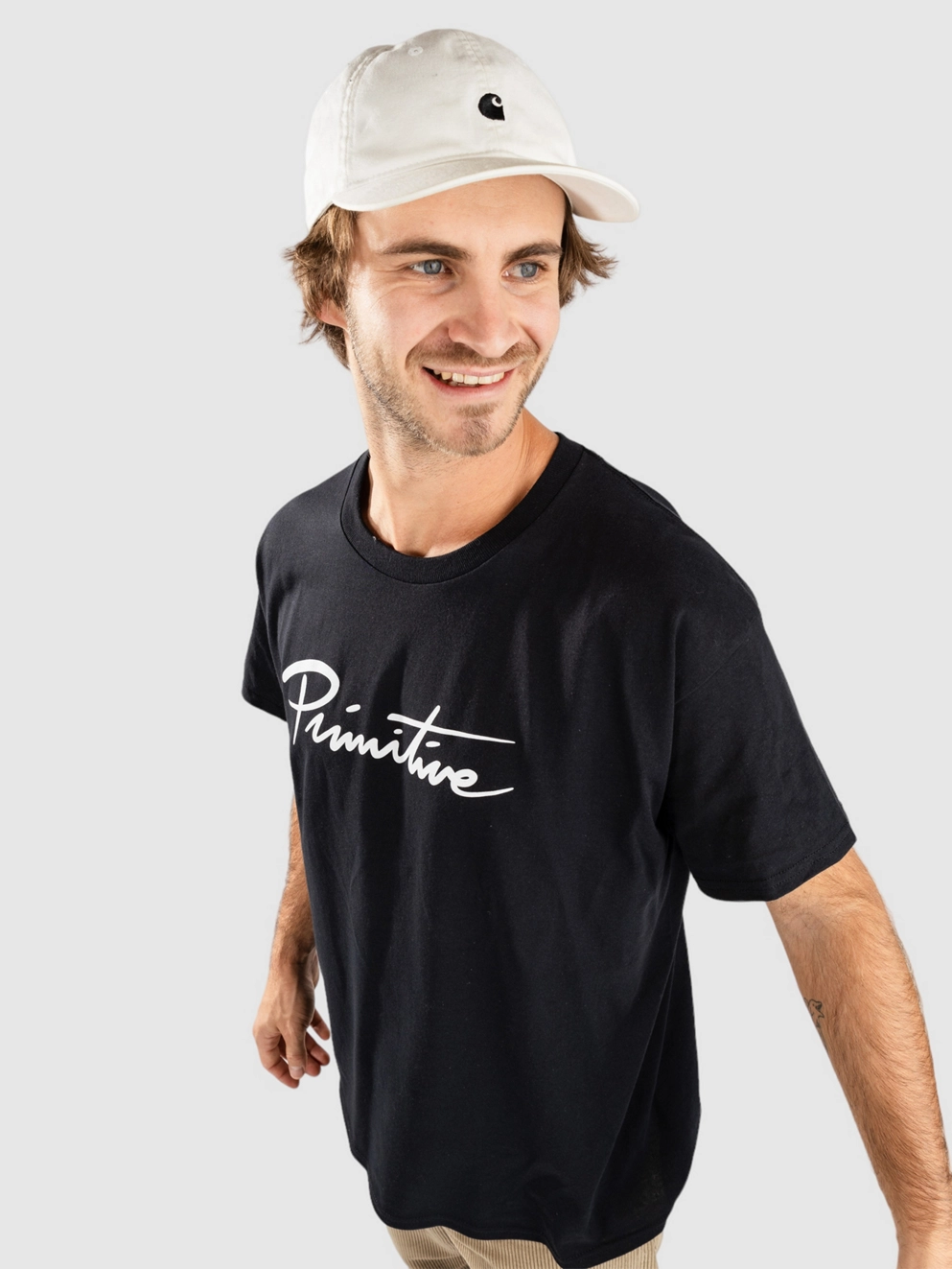 Primitive Nuevo Pigment Washed Hw T-Shirt black