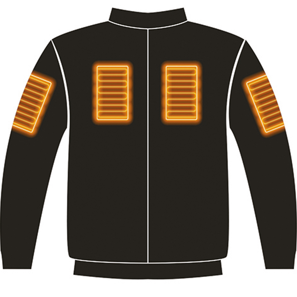 Harisson - Blouson chauffant Dynamic Heat Noir