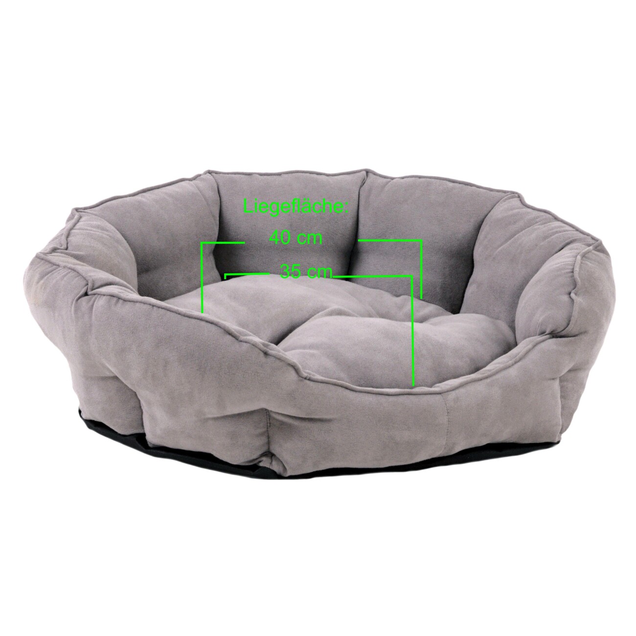 Rohrschneider ® Hundebett, Katzenkorb mit Gratis-Wassernapf