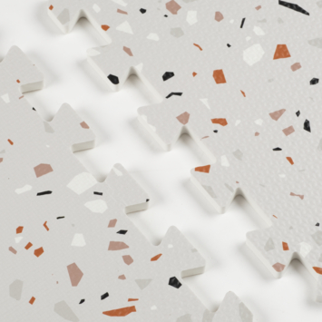 Foam puzzelmat Terazzo 120 x 180
