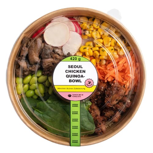 GOOD BANK Seoul Chicken Quinoa Bowl