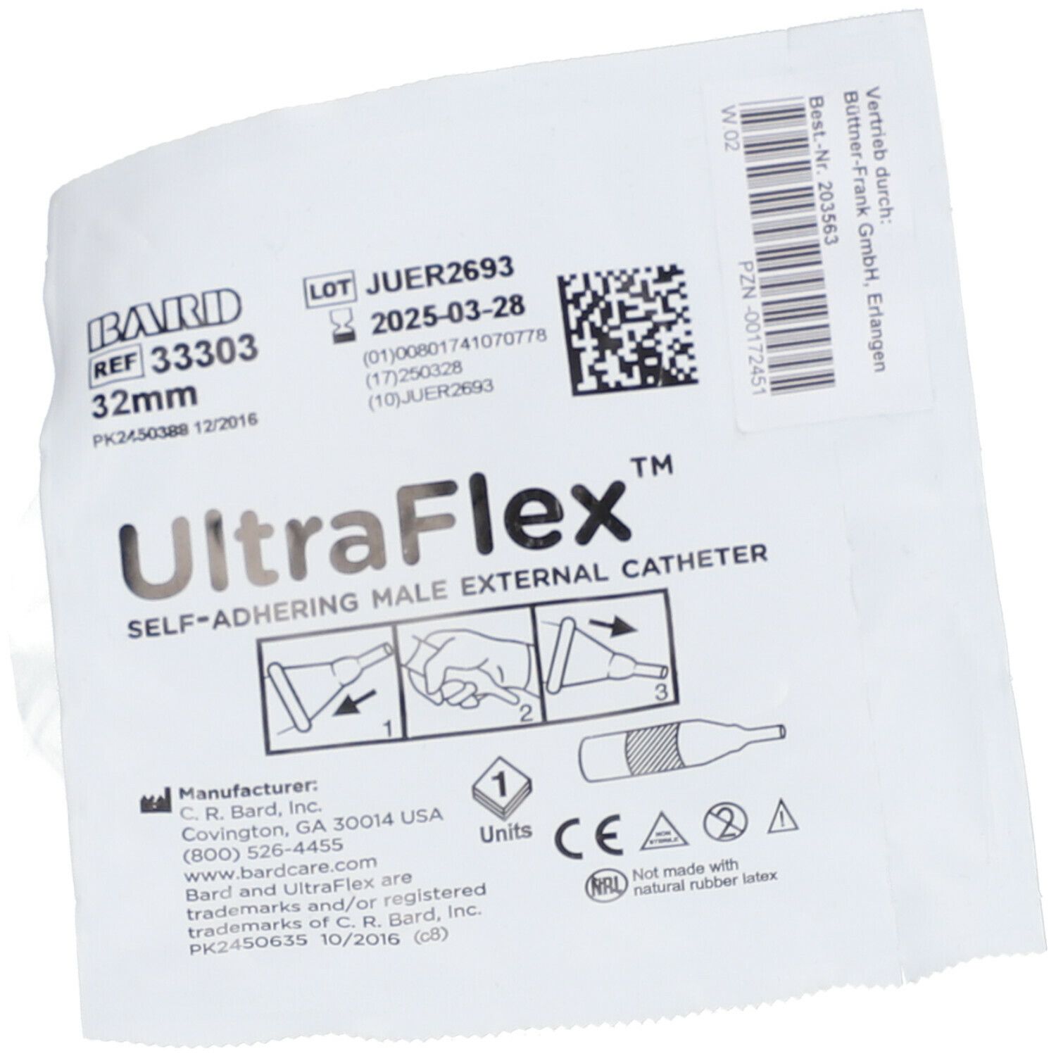 Urinalkondom standard selbsthaftend
