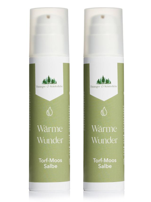 Wärme Wunder Torf-Moos Salbe, 2er-Set