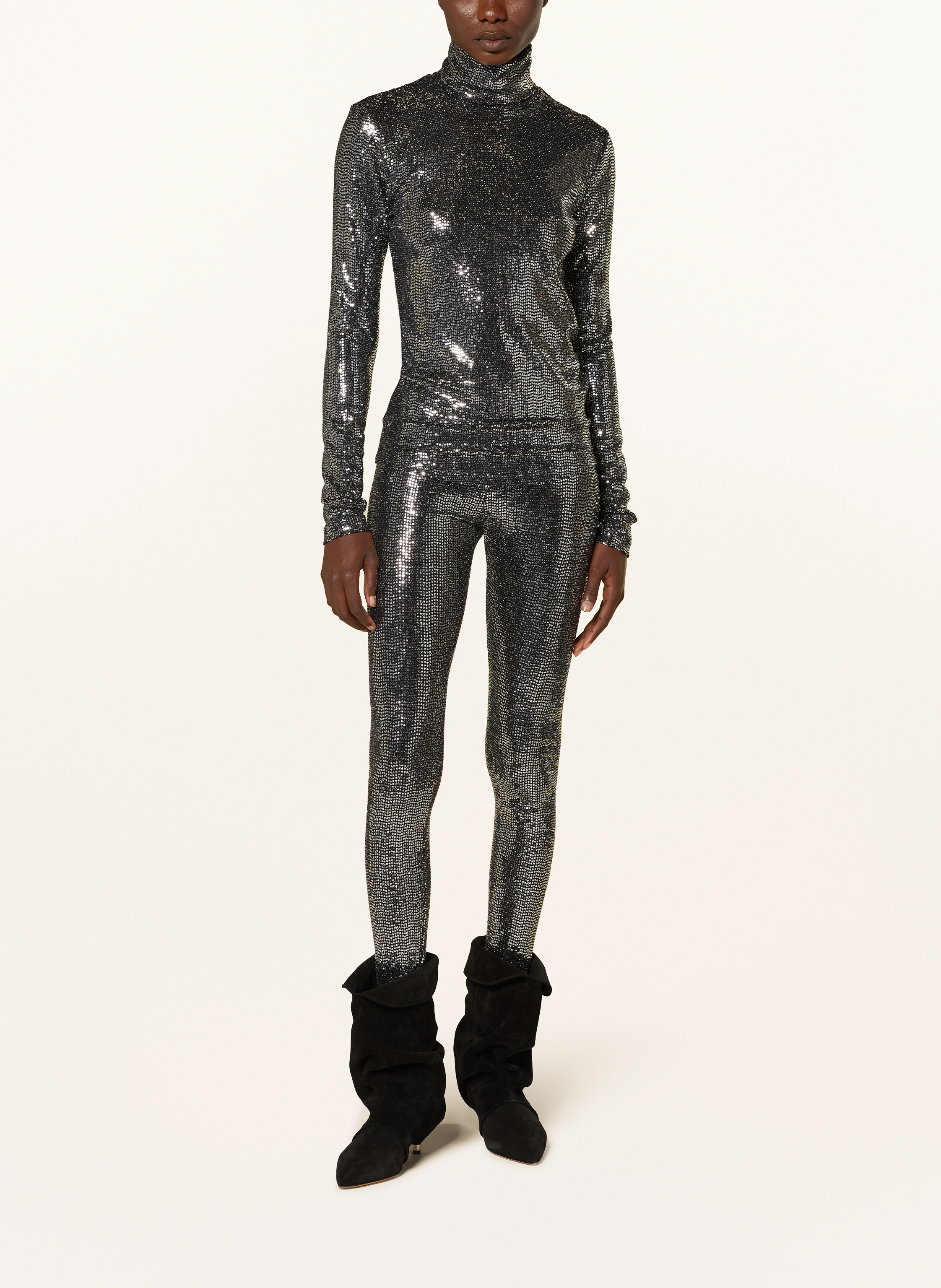 ISABEL MARANT Rollkragenpullover JOYELA mit Pailletten