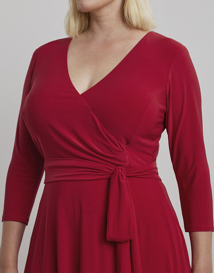 Lauren Ralph Lauren MID WEIGHT MJ-DRESS Festive red