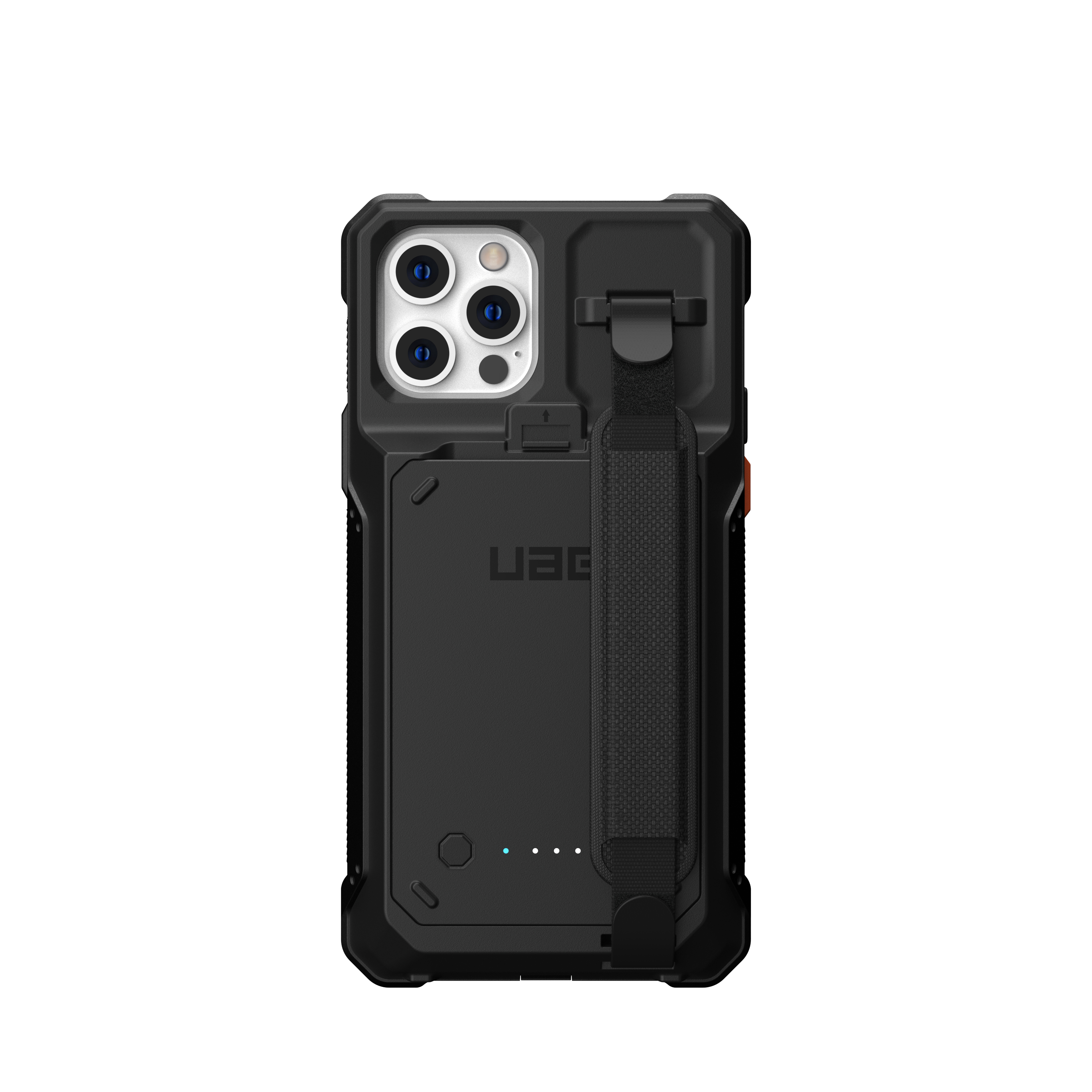 iPhone 12 / iPhone 12 Pro Outdoor Schutzhülle Workflow Battery Case 300mAh (114012BW4040) - Schwarz