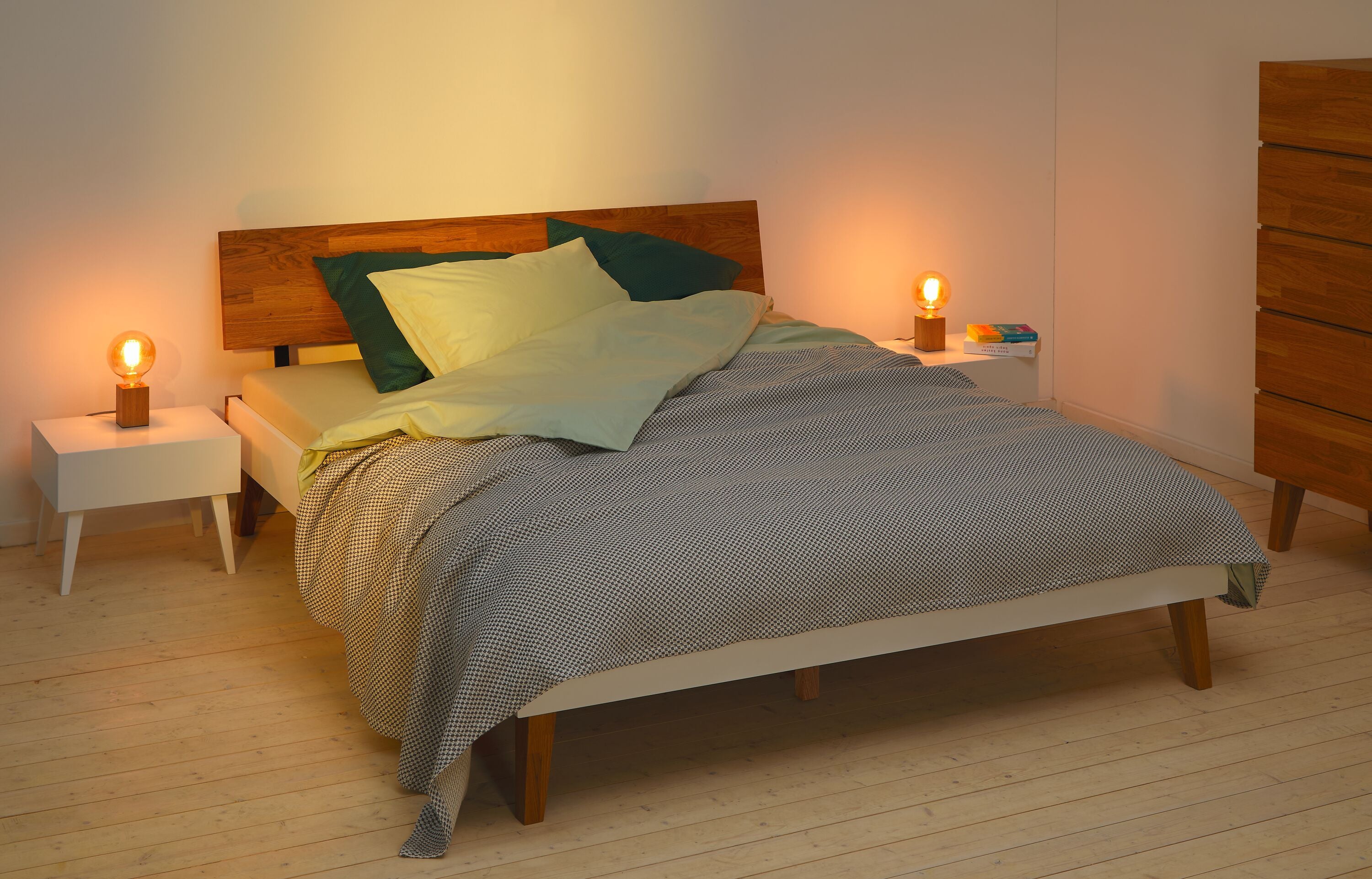 CARA Bett - Eiche / B: 140.0 cm x T: 200.0 cm