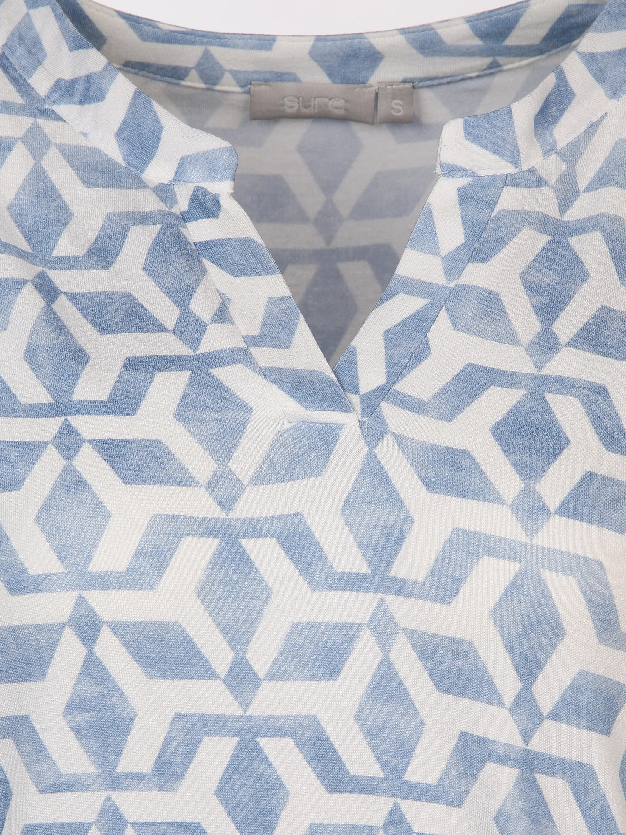 Damen Top mit Alloverprint