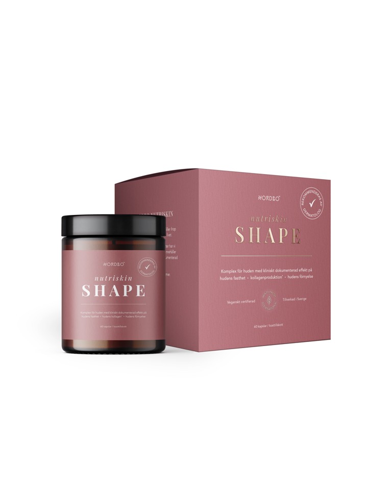 NORDBO - Nutriskin SHAPE Vegansk 60 Kapsler