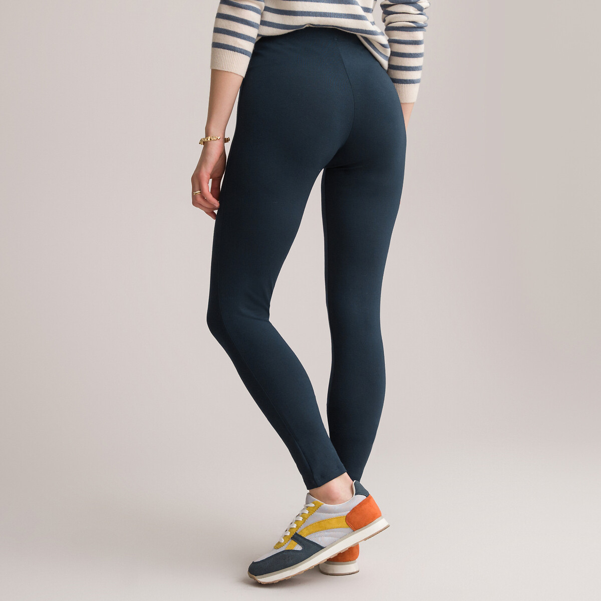 ANNE WEYBURN<br>Leggings, malha elástica