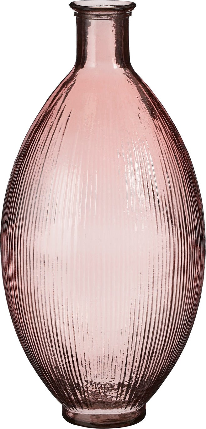Mica Decorations vaas Firenza roze D 29 H 59 cm