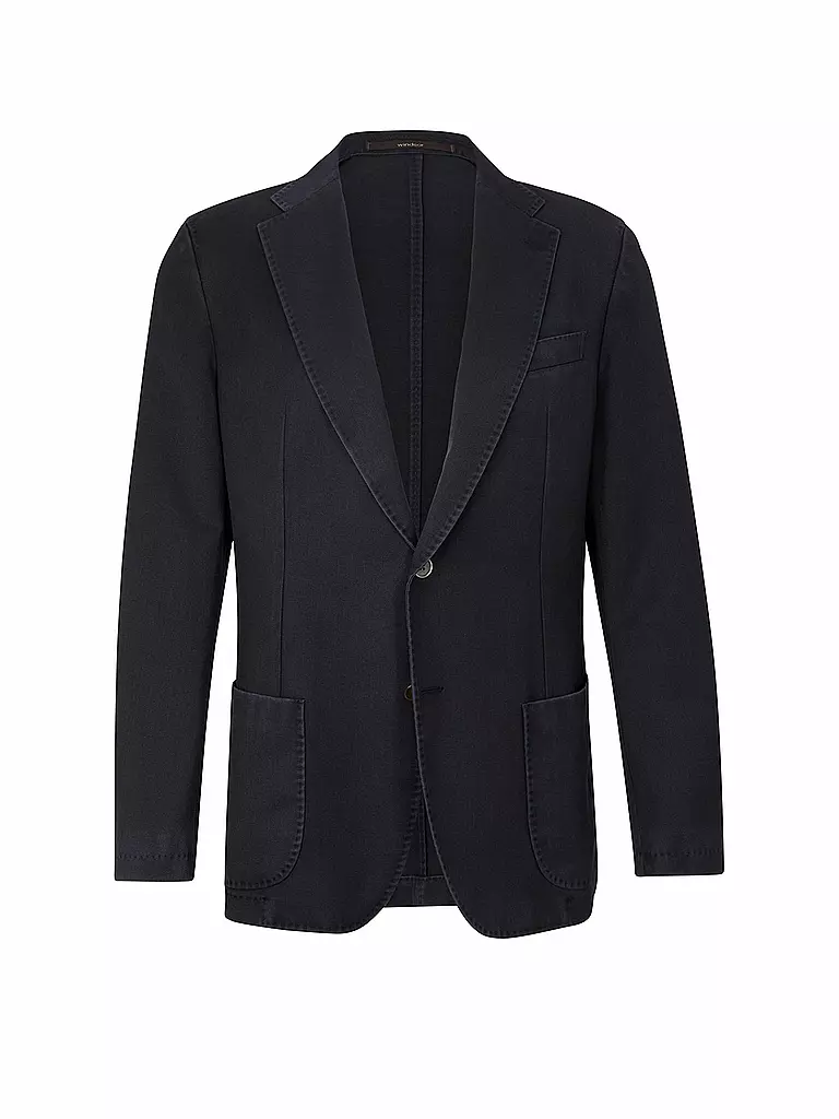 WINDSOR Sakko Shaped Fit MANOLO dunkelblau