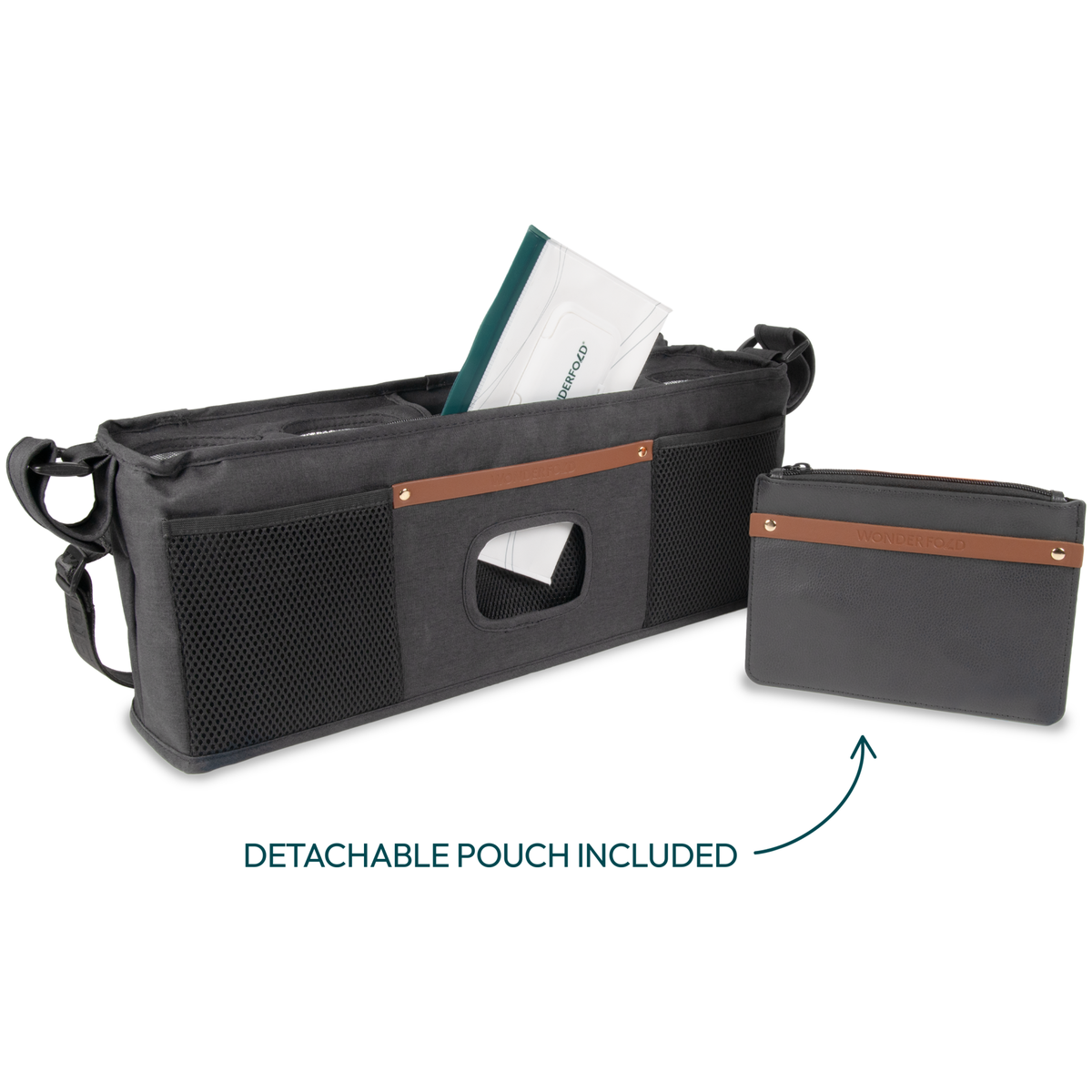 WonderFoldWonderFold   Organizer black 4er Sitz