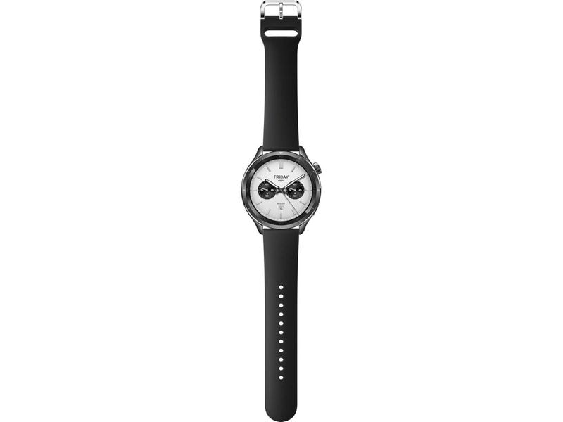 Xiaomi Smartwatch S4 Black Smartwatch mit drehbarer Krone und AMOLED-Display
