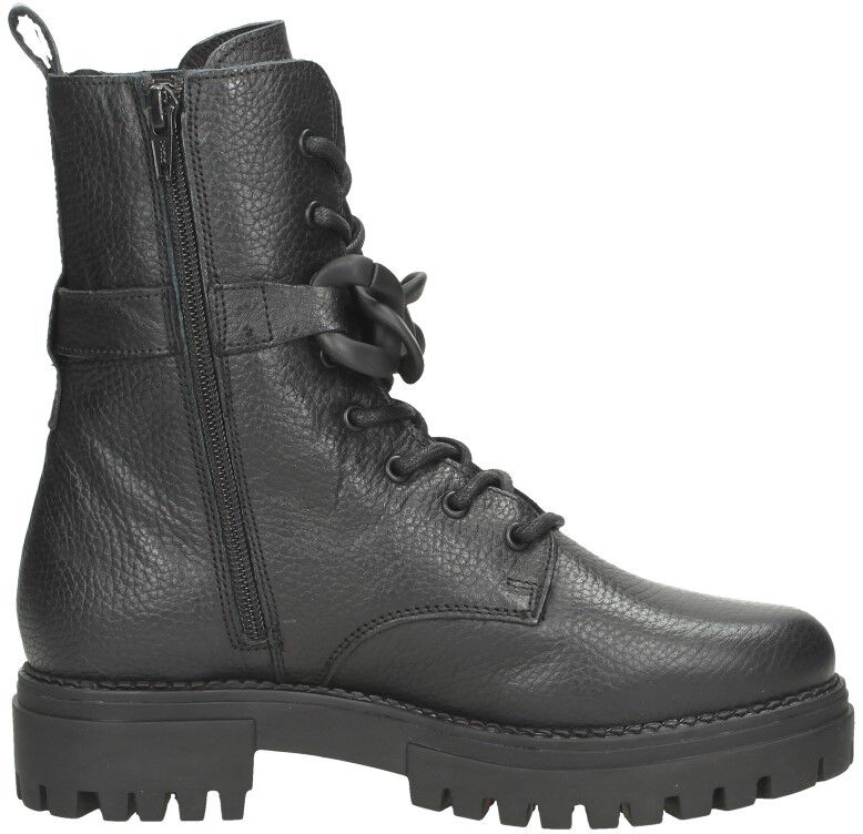 Sub55 Veterschoenen Hoog zwart