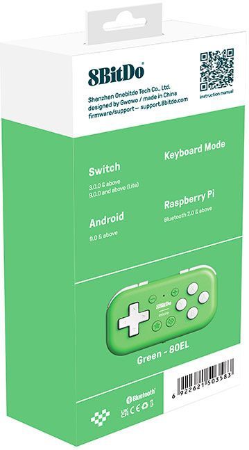 8BITDO - Micro - Gamepad - Zwart - Kunststof