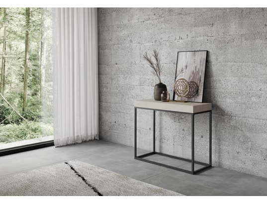 ITAMOBY - Console extensible nordica 90x40/300cm cachemire