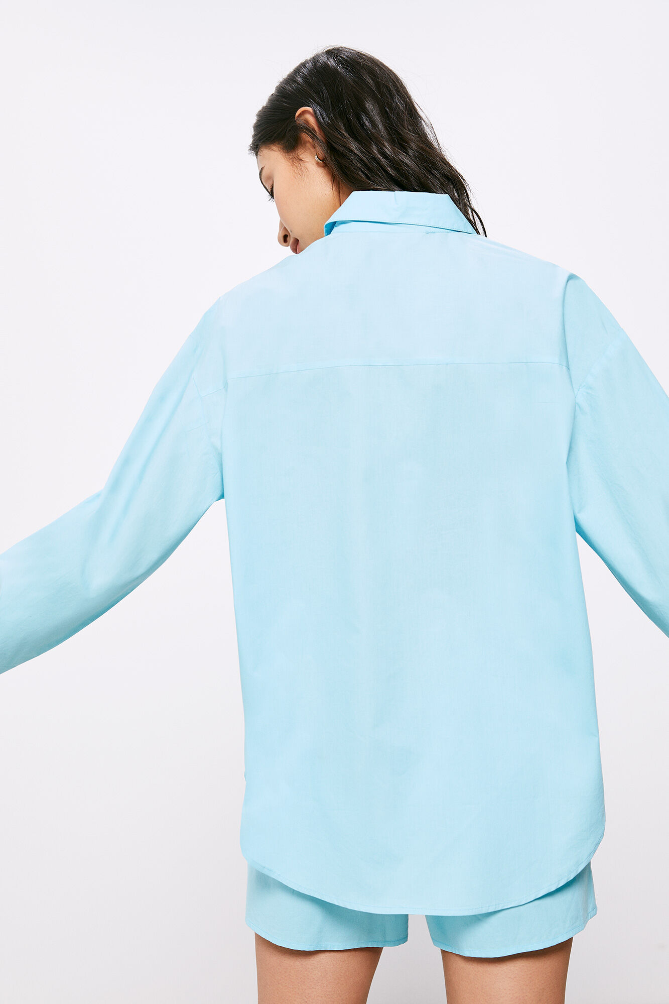 Camisa Bali - azul médio