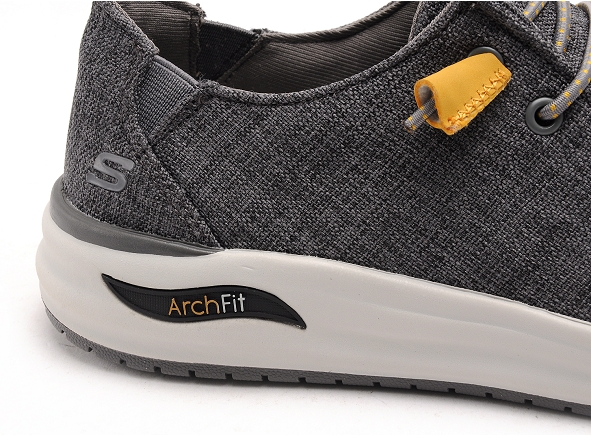 Skechers basses homme 204797 gris