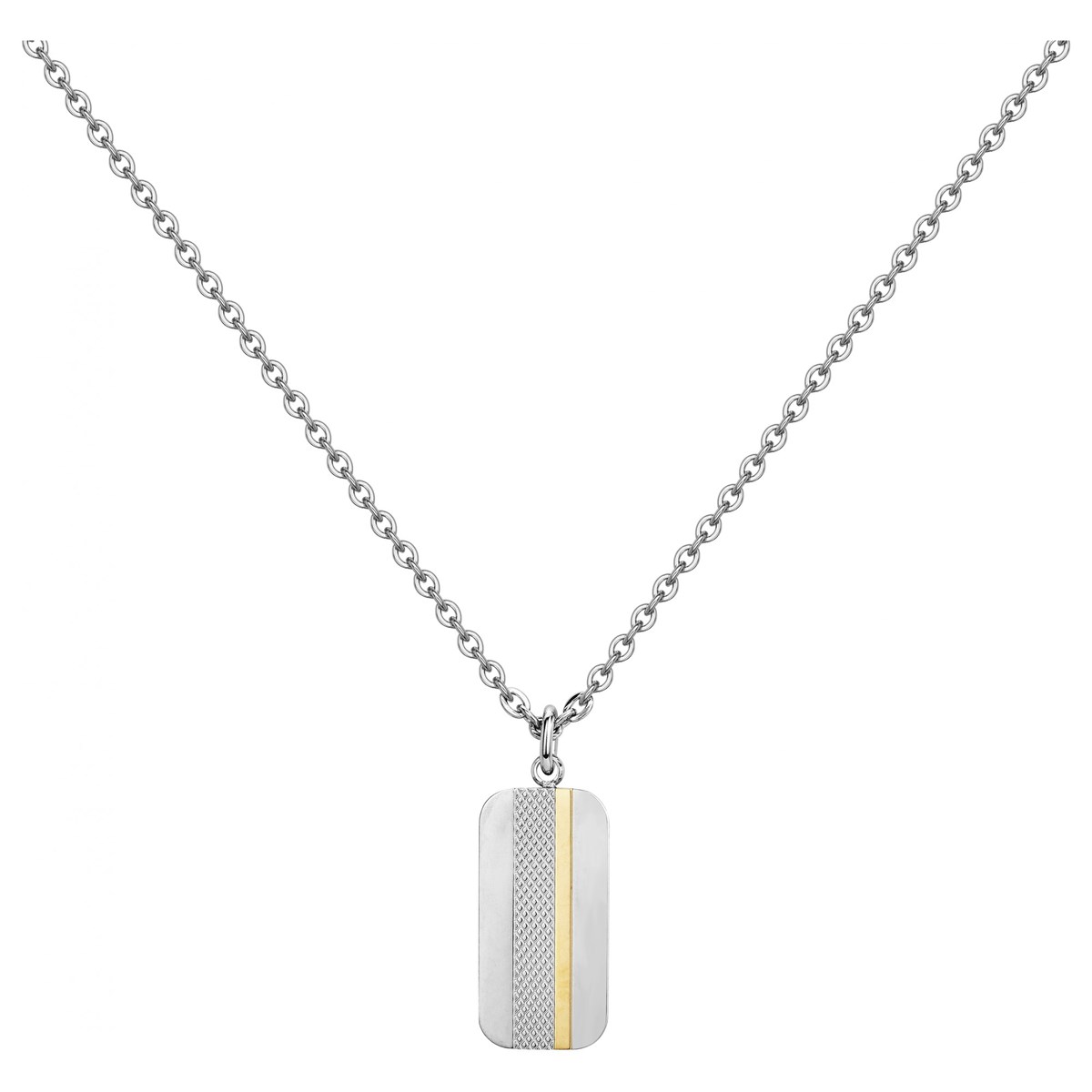 Collier mono-motif Hippolyte en Acier 316L