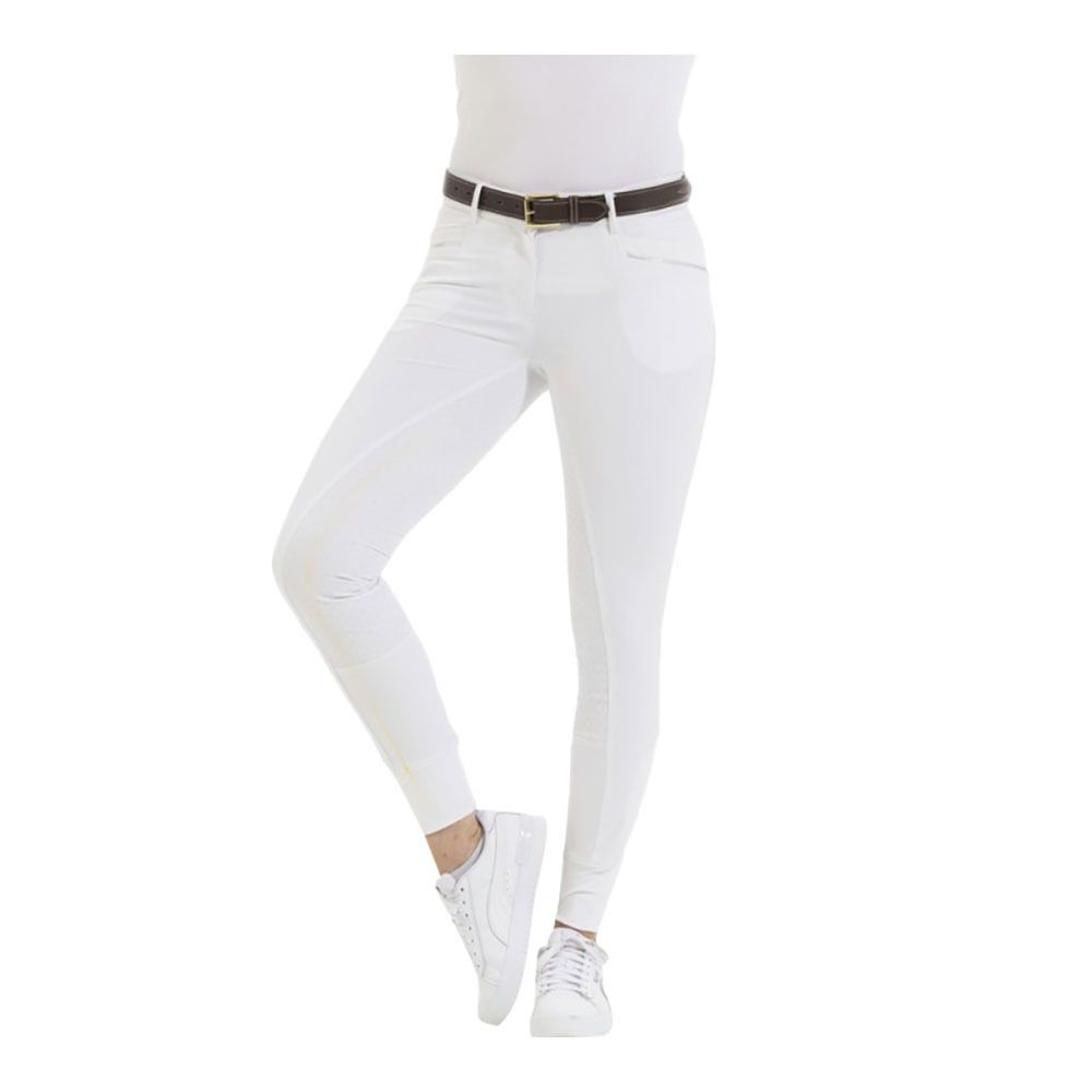 Equitheme KENDAL - Pantalon Femme blanc