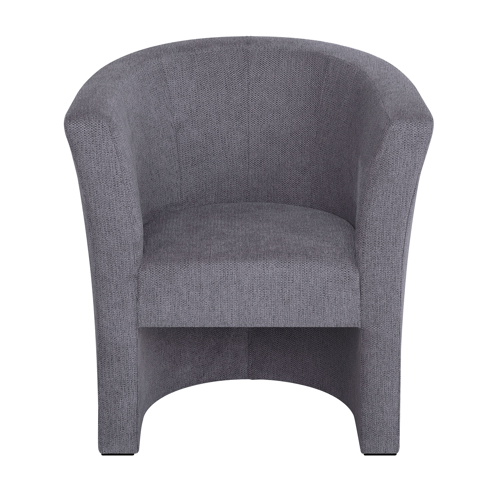 Cocktailsessel - mocca - 76 cm hoch