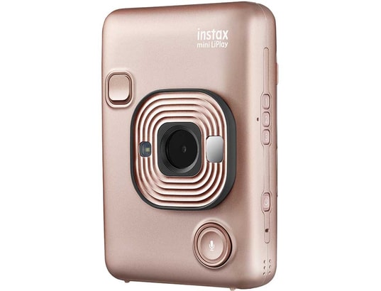 FUJIFILM - Appareil photo instantané numérique Fujifilm instax mini LiPlay blush gold