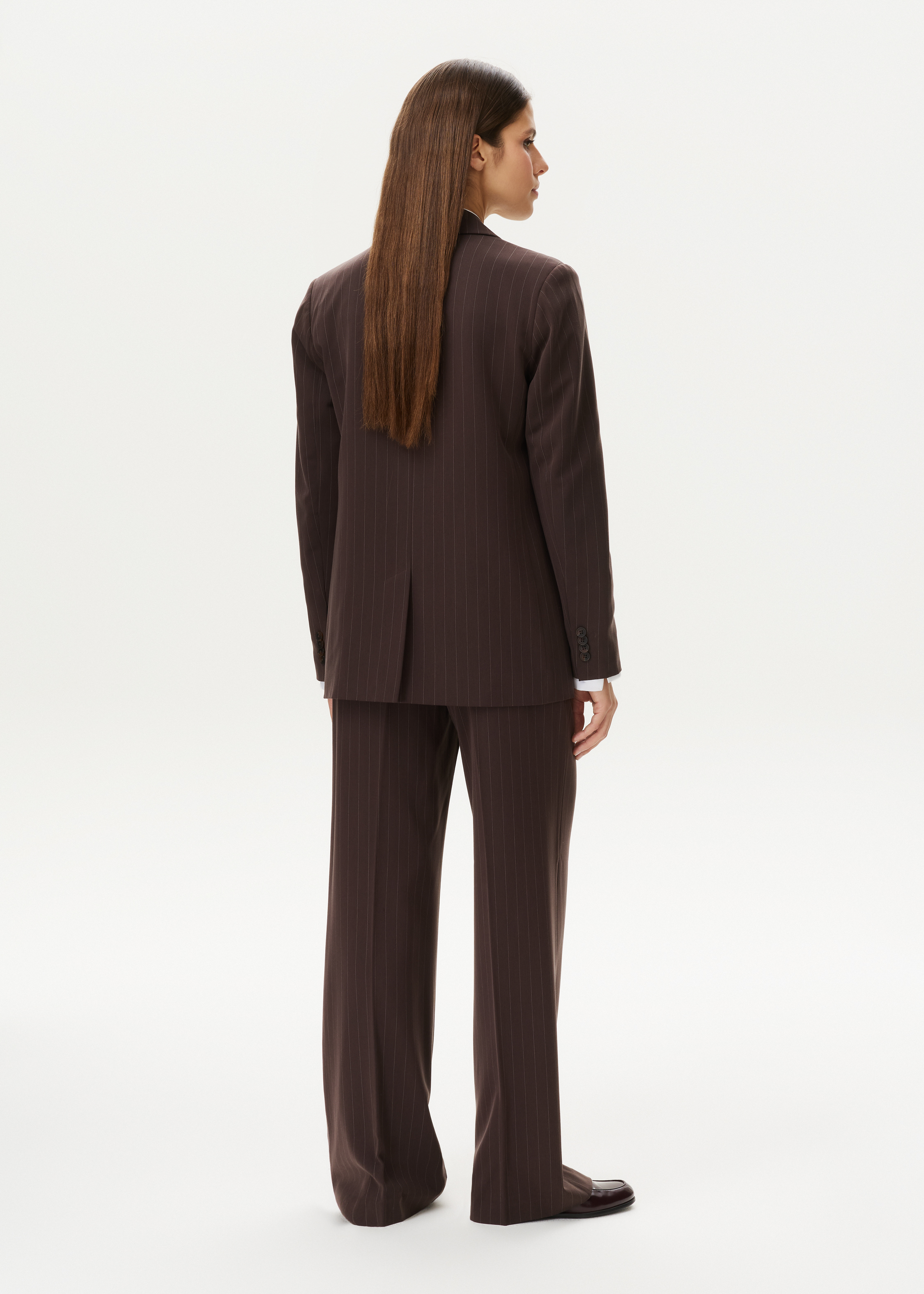 Pantalon met rechte pijpen