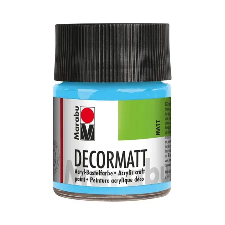 Marabu Decormatt Acryl, hellblau, 50 ml