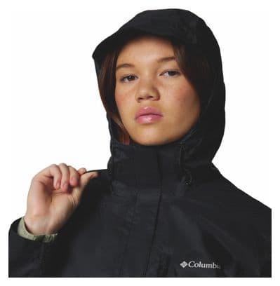Veste Imperméable Columbia Pouring Adventure III Noir Femme