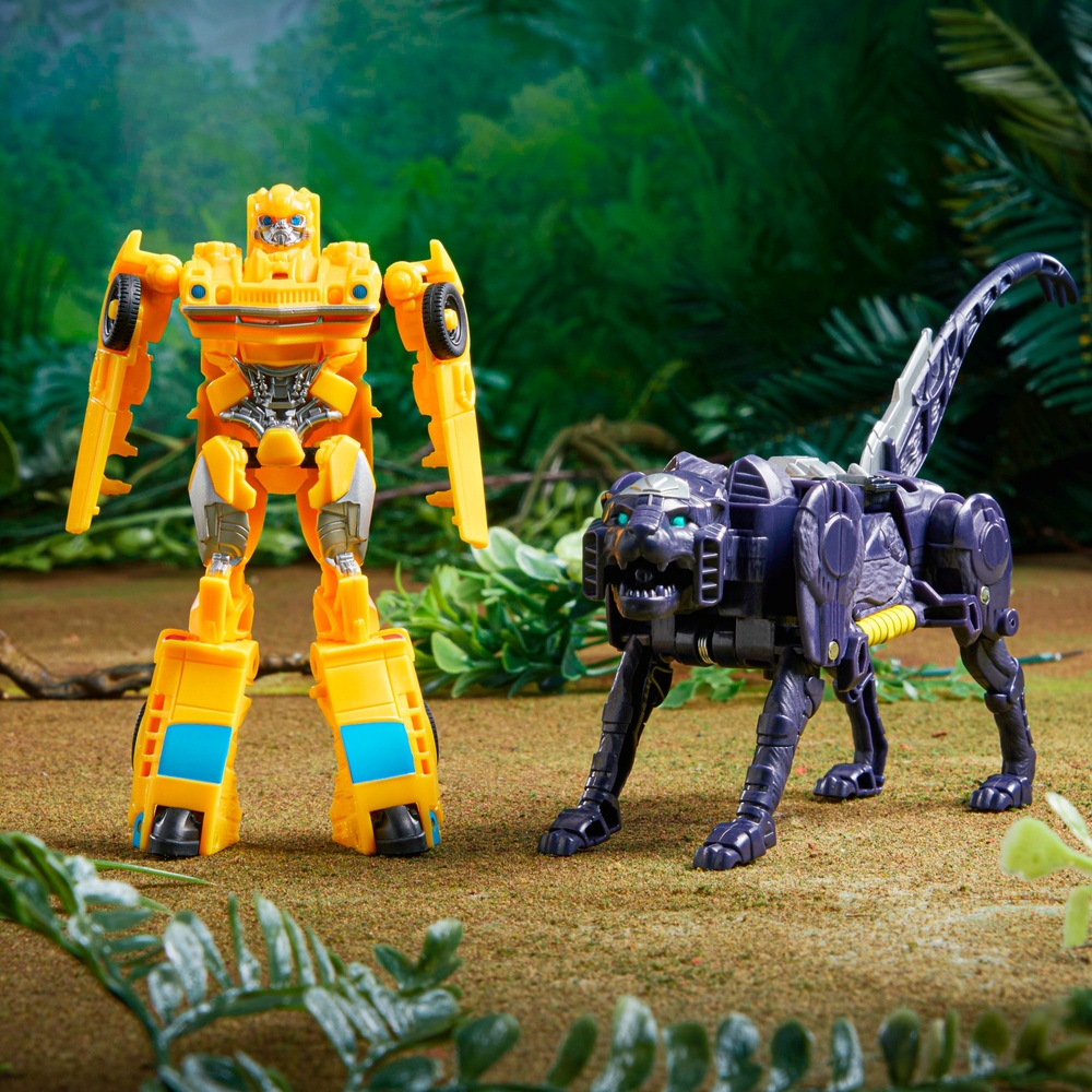 Transformers: Aufstieg der Bestien 2er-Pack 12,7 cm Bumblebee & Snarlsaber Figur