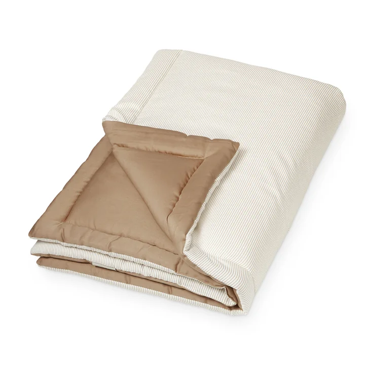 Cam Cam Copenhagen - Decke, 90 x 120 cm, classic stripes camel
