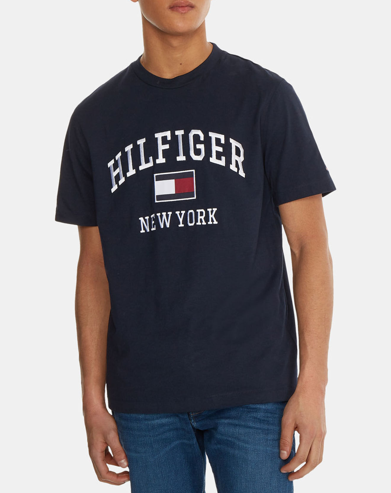 Tommy Hilfiger T-Shirt Modern Varsity bleu marine