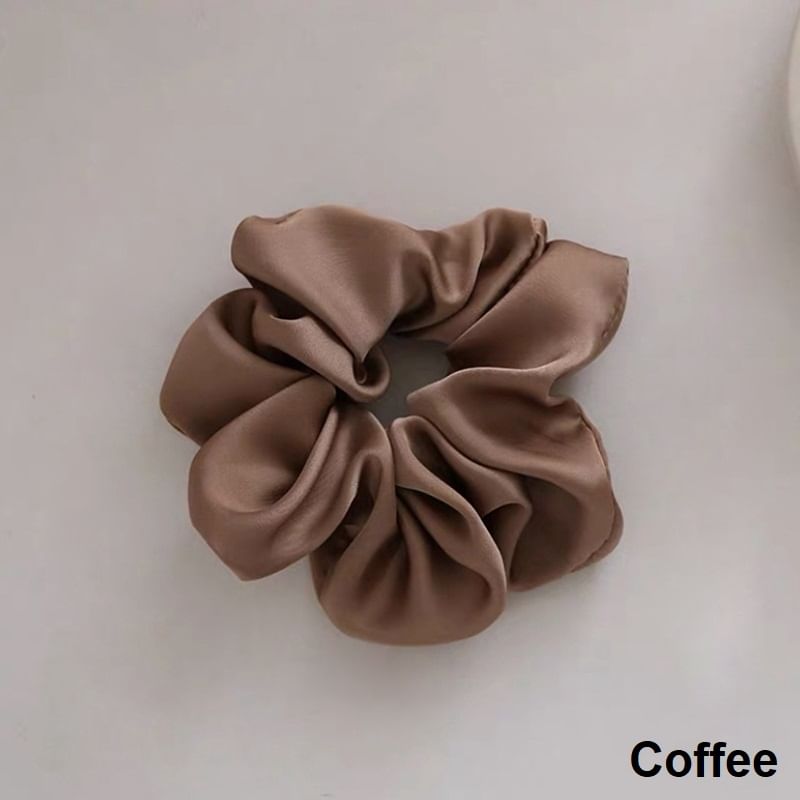 enthice - Effen zijden scrunchie