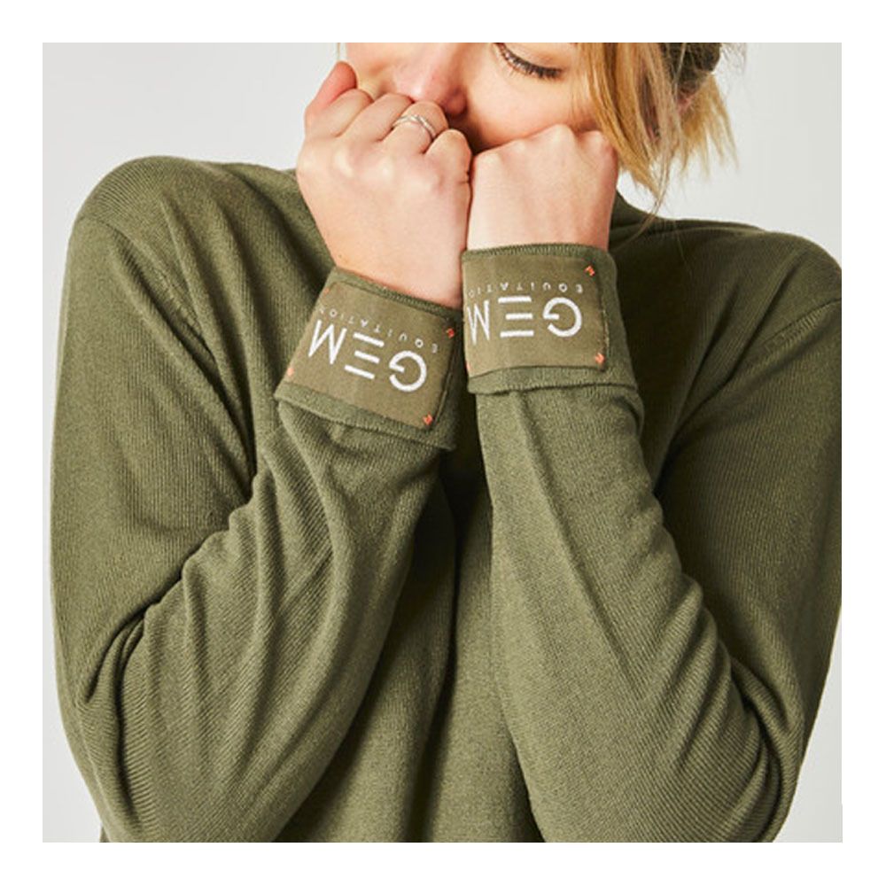 Gem KARMA - Pull Femme kaki