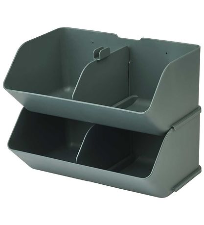 Liewood Schreibtischbehälter - Rosmarin - 2er-Pack - Whale Blue