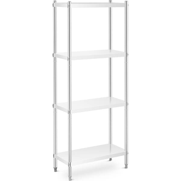 Catering lagerhylle i metall opptil 200 kg 70 x 40 x 180 cm