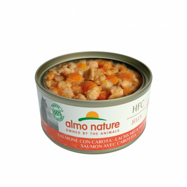Boîtes Almo Nature HFC Jelly pour chat - Lot de 6 x 70 g