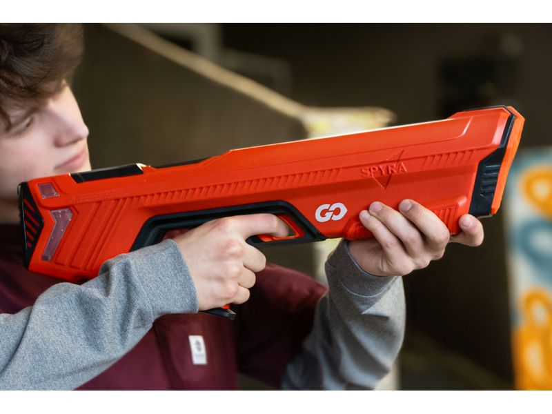 Spyra Wasserpistole SpyraGO rot Wasserblaster für epische Wasserschlacht-Abenteuer