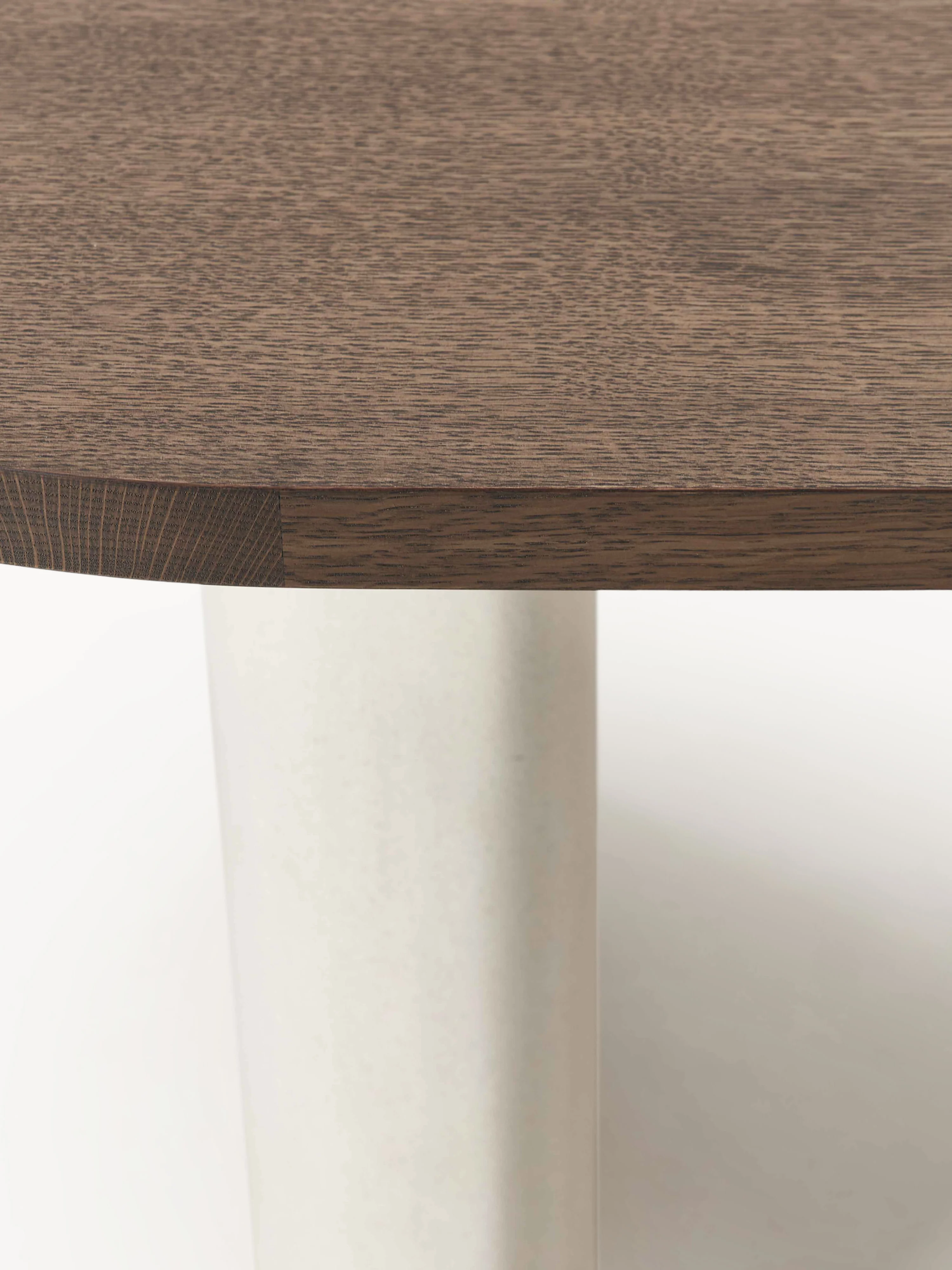 Ovale eettafel Dune van eikenhout, in verschillende formaten