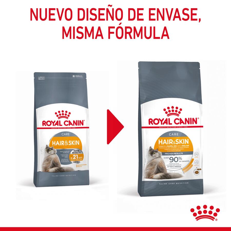 Ração Royal Canin Hair & Skin para gatos
