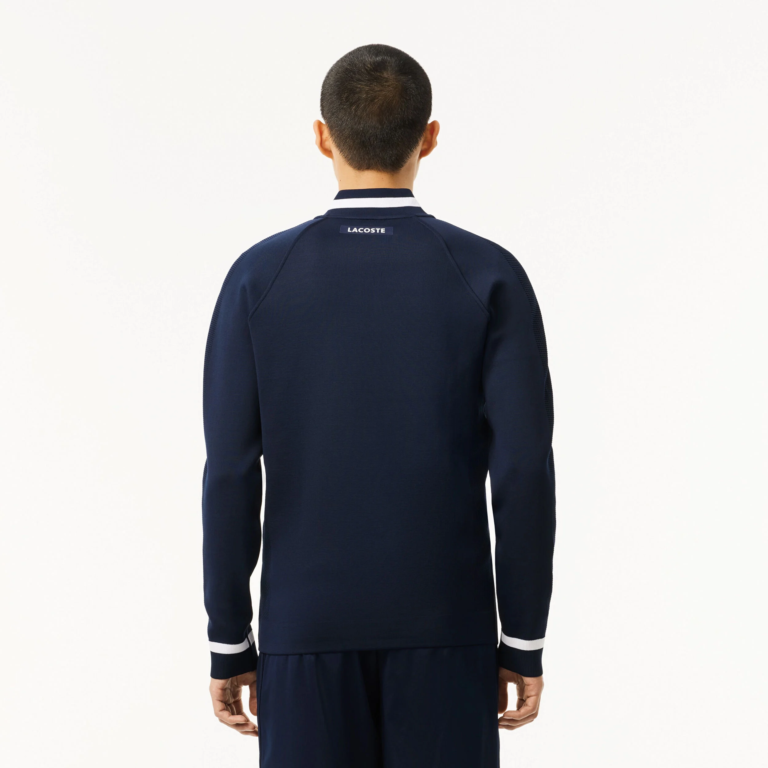 Lacoste Veste De Survêtement Hommes - Bleu Foncé