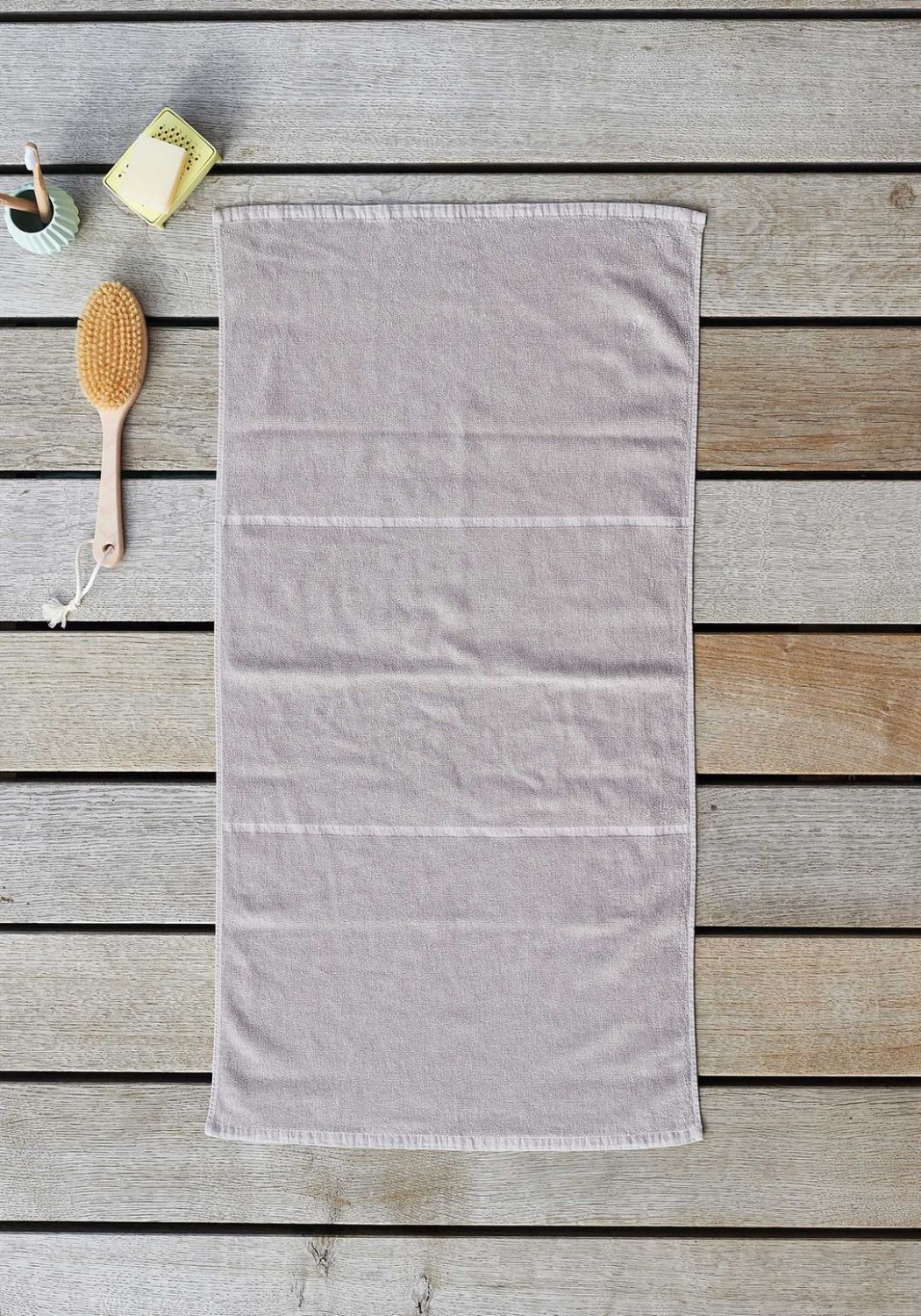 Lavie Handtuch Tilda Taupe