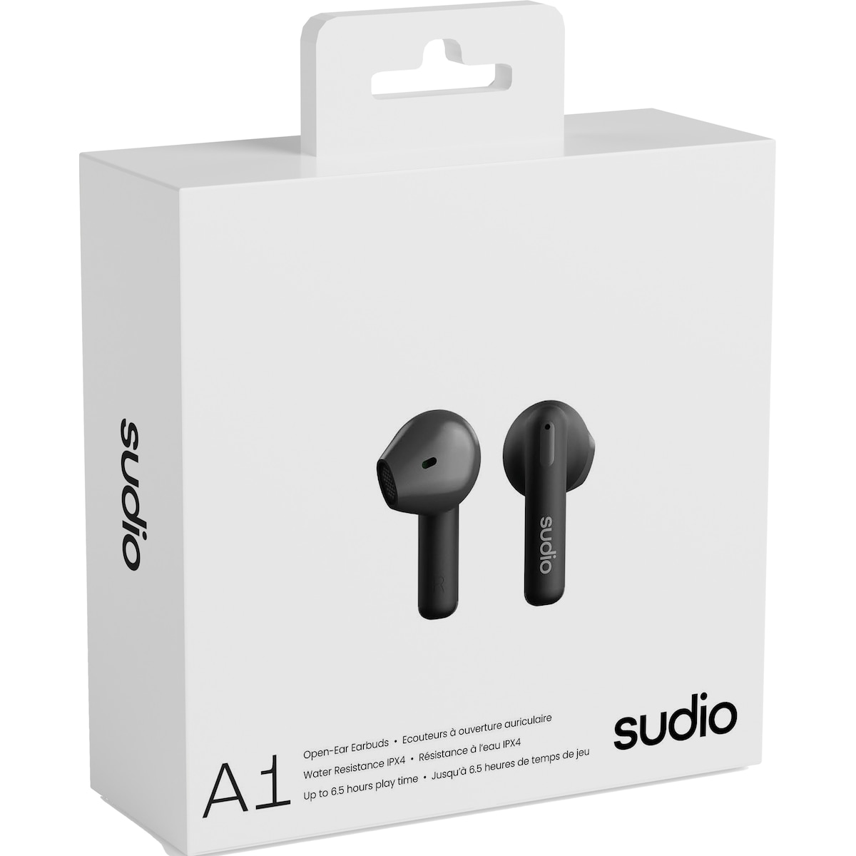 Sudio A1 trådløse in-ear hodetelefoner (sort)