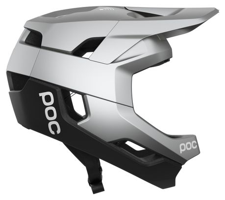 Casque Intégral Poc Otocon Race Mips Noir/Gris Argent