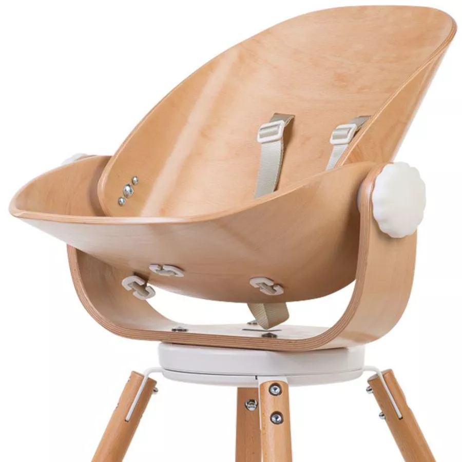 CHILDHOME Newborn Sitz Evolu natur  weiß