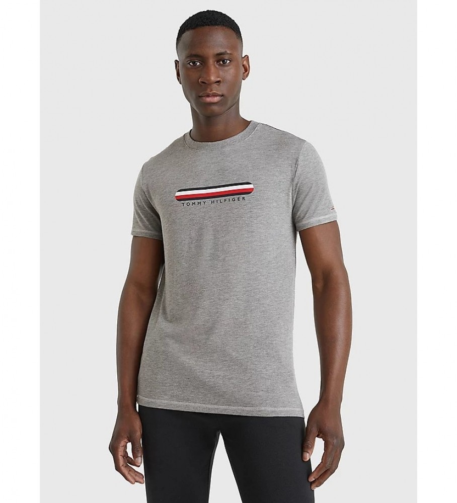 Camiseta Tommy Hilfiger Seacell Cinza