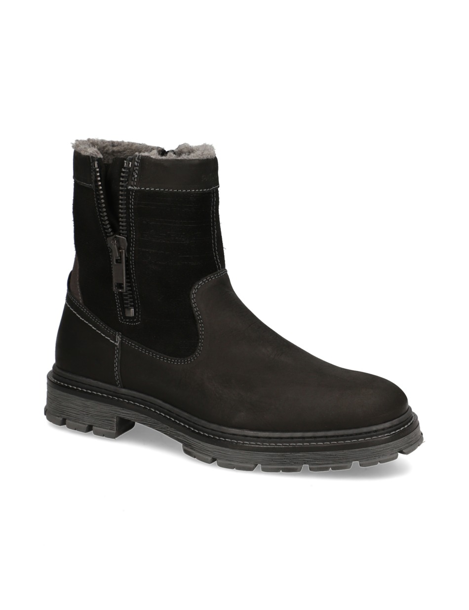 Lederkombination Stiefel