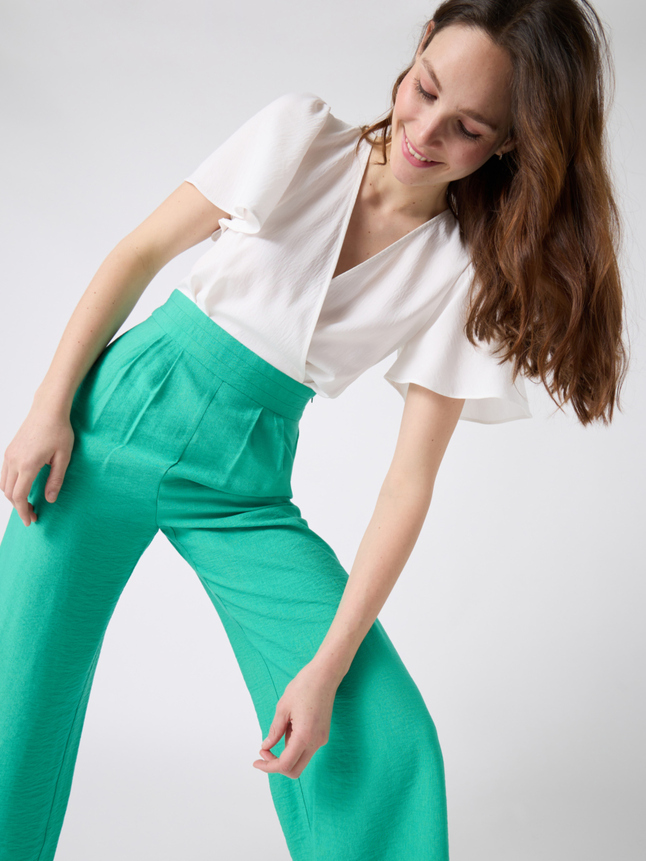 Combinaison pantalon bicolore